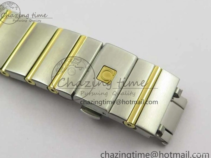 0115 Stylish Constellation 38mm SS RG VSF 1:1 Best Edition WhiteTextured Dial on SS RG Bracelet A8500 Super Clone 7921